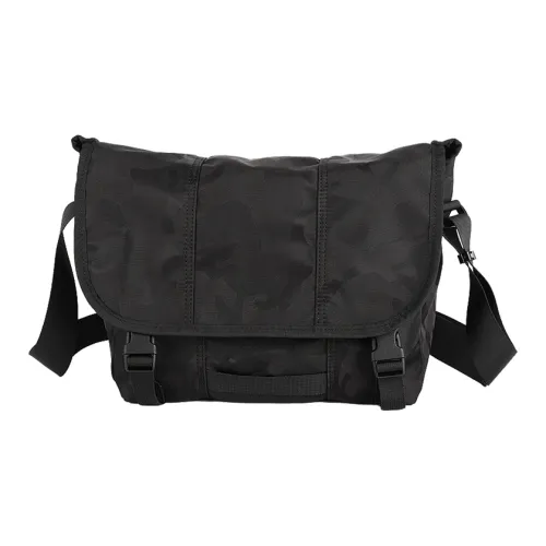 BJIAX Нейлон Повседневная Сумка Сумка через плечо Сумка на плечо Стандартная Мужская Камуфляж Черный