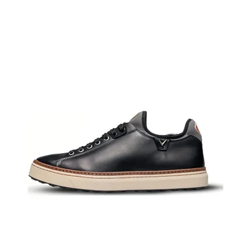 Callaway Shock Absorbers Slip-Resistant Abrasion-Resistant Низкий Топ Мужские Гольф-Обувь Черный