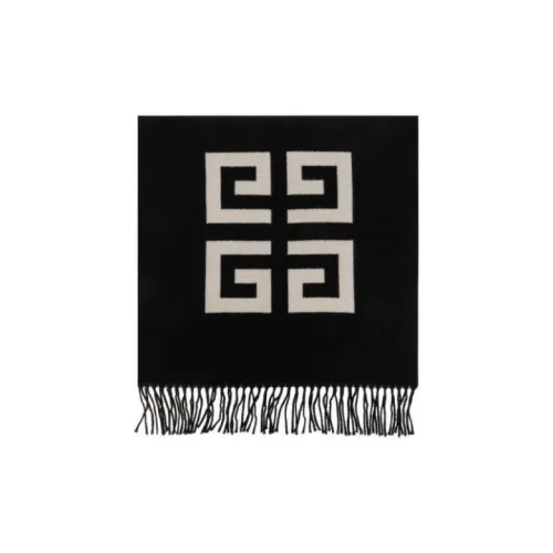 GIVENCHY Вязаные шарфы Мужской Черный