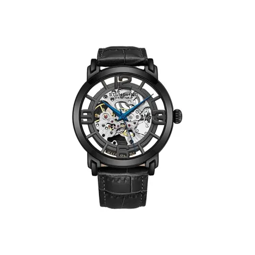 STUHRLING Автоматический Механический Часы Мужские Winchester Series 44 мм Черные