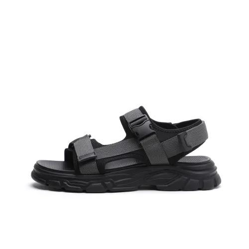 ELLE HOMME Пляжные сандалии Мужской Серый