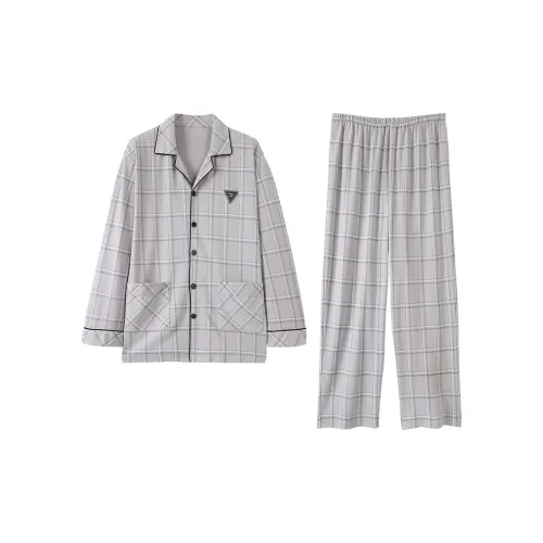 WOLFSFUL Пижамный комплект Мужской Облако Тень Серый