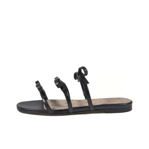 RED VALENTINO Резина Slide Женские Черные