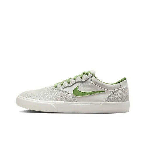 Nike SB Chron 2 Low Топ Скейтборд Кроссовки Унисекс Серый Зеленый