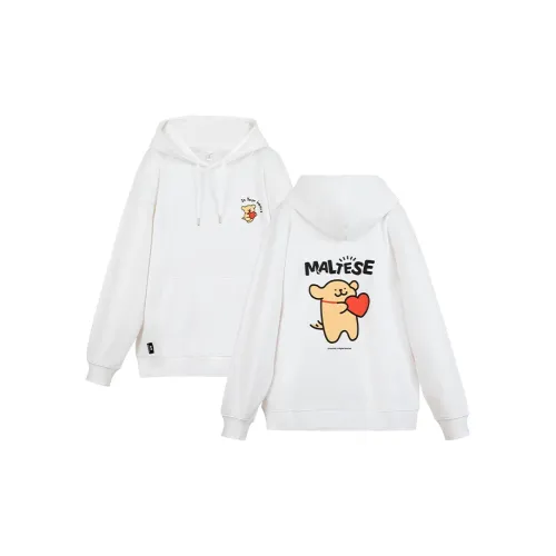 Мальтийский худи Cute Cartoon Loose Fit мерч по IP