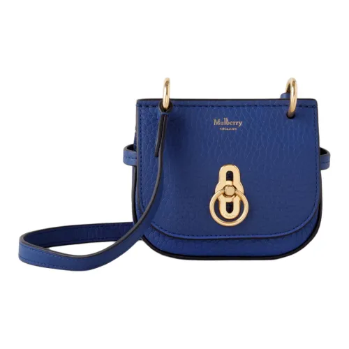 Mulberry Сумка через плечо из коровьей кожи сумка на плечо экстра мини женская синяя