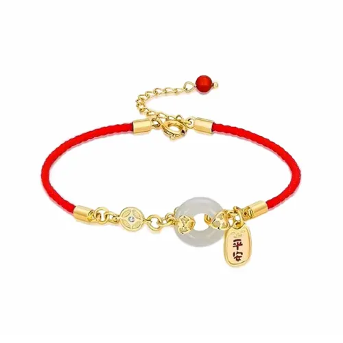 MUYAN Сплав Монета Peace Пряжка Браслет Женский