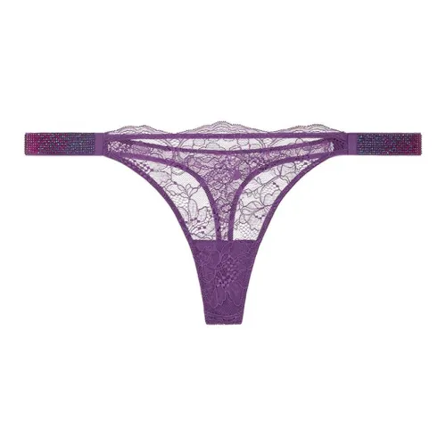 Victoria's Secret Стринг Женские 1 Пачка Фиолетовый