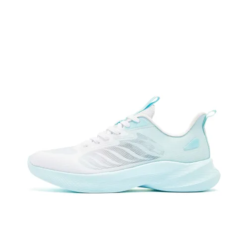 QIAODAN Light LITE Беговые кроссовки Низкий Топ Jordan Белый Mist Синий Мужской