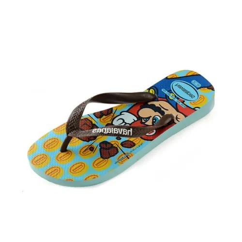 Havaianas Шлепанцы Унисекс Желтый Синий