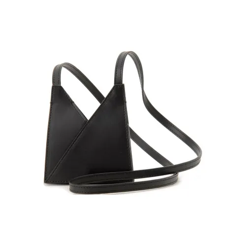 MM6 Maison Margiela совместная брендированная сумка через плечо из телячьей кожи мини женская черная