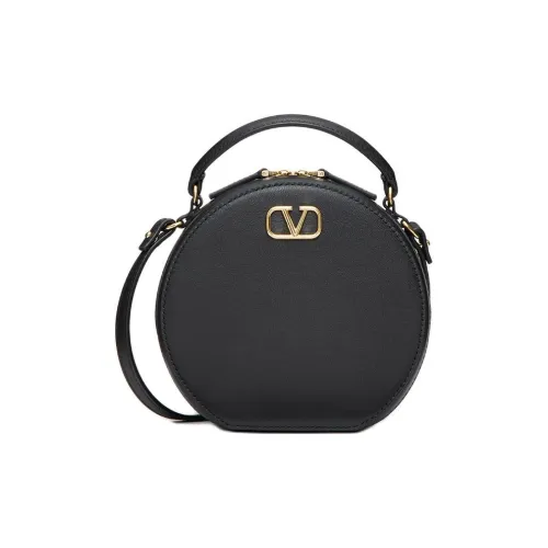 Valentino Vlogo Телячья кожа Сумка Сумка через плечо Сумка через плечо Мини Женская Черная