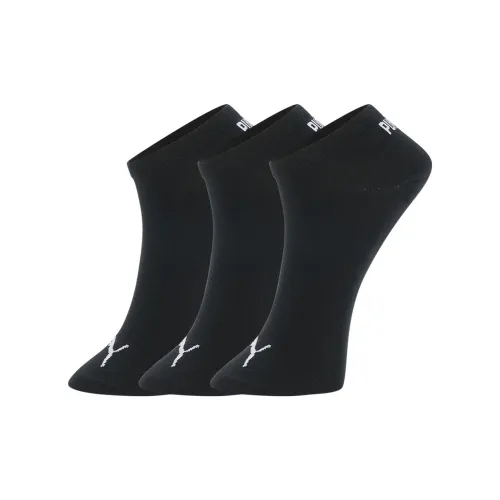 PUMA Низкие носки унисекс 3 упаковки черный
