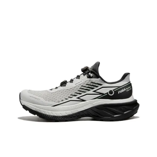 KAILAS FUGA Противоскользящие устойчивые к истиранию низкие кеды Trail для бега Мужские Облачный белый Чернильно-черный