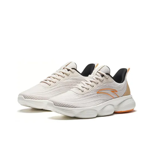 ANTA Urban Wandering RUN Устойчивый к истиранию Дышащий Низкий Топ Беговые кроссовки Мужские Грязно-серый