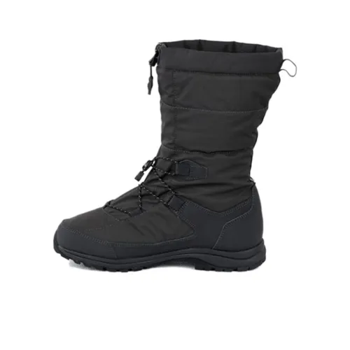 MONTBELL Aspen Ботинки Термостойкие Водонепроницаемые Устойчивые к истиранию Противоскользящие Высокие Снеботуфли Мужские Черные