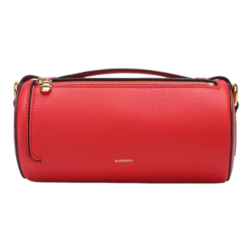 Burberry Кожа Ведро Сумка Портативная Сумка через плечо Женская Сумка через плечо Красная