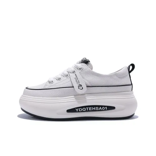 Junjali Эксклюзивный дизайн минималистичный мерцающий белый кроссовок в стиле преппи маленький модный универсальный повседневный женский