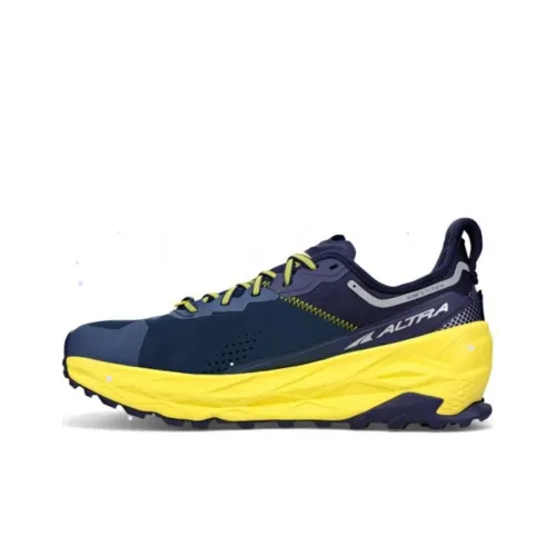 Altra Olympus 5 Беговые кроссовки Низкий топ Черный Желтый Мужской