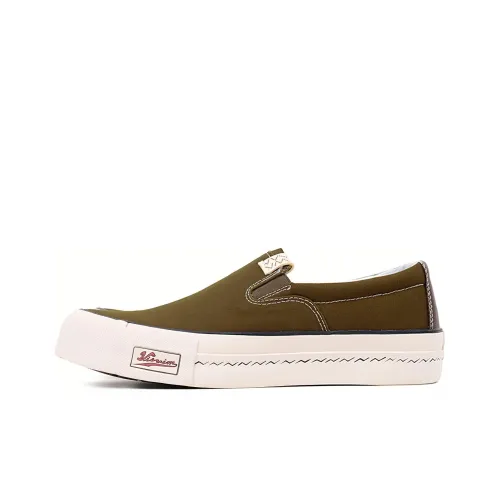 Visvim Skagway Slip-On Patten Стильные Скейтбординги Мужские Зеленые