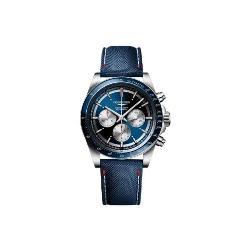 LONGINES Автоматический Механический Часы Мужские Comcast Collection 42мм*14,3мм Синий