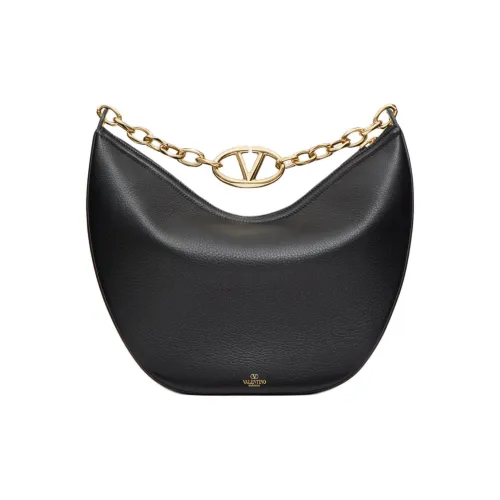 Valentino Vlogo Moon с рельефной телячьей кожей сумка через плечо сумка на плечо женская черная