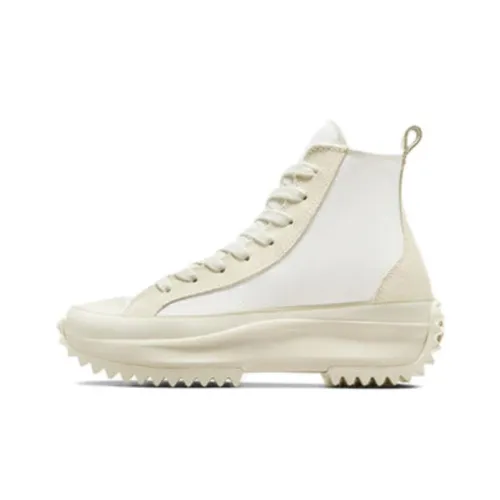 Converse Run Star Hike Износостойкий и Легкий Высокий Топ Кеды Унисекс Бежевый