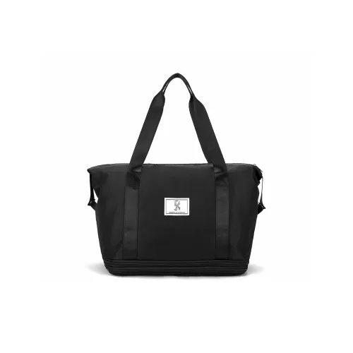 Roberta Di Camerino Ткань Дорожная Сумка Женская Черная Фиолетовая