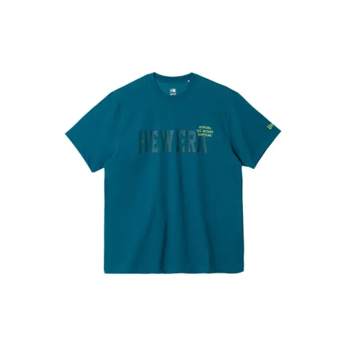 New Era SS24 T-Shirt Унисекс Циан
