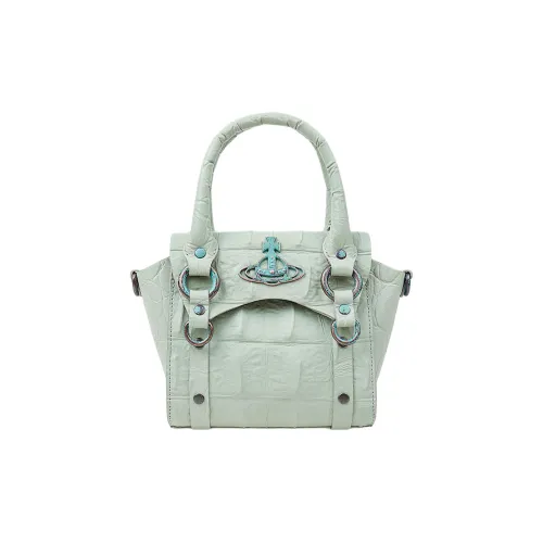 Vivienne Westwood BETTY Коровья кожа Сумка через плечо Мини Женская Шалфейно-зеленый