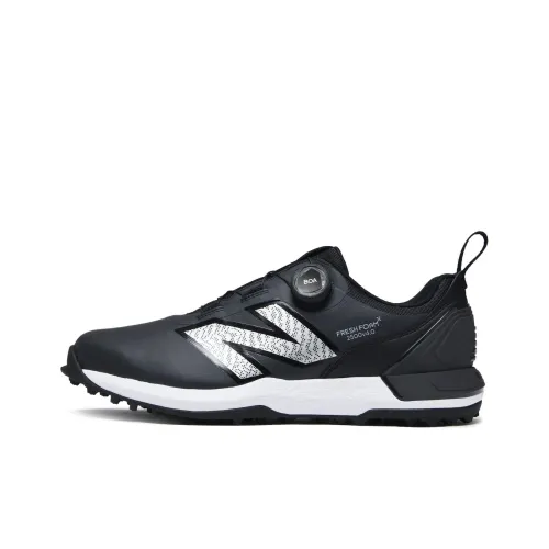 New Balance NB Свежий Пена Амортизация Износостойкий Низкий Топ Кроссовки для тренировок Унисекс Черный Белый