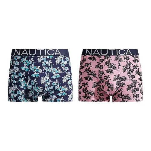 NAUTICA UNDERWEAR Розовый + Темно-синий Мужские боксер-шорты