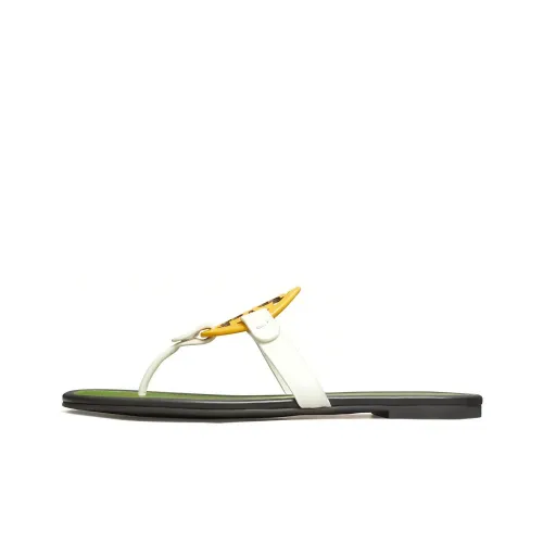 TORY BURCH Miller Stylish Sandals Женские Белые Зеленые