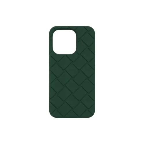 Bottega Veneta Резиновый IPhone 14 Pro Резиновый Силиконовый Чехол для телефона Сумка Аксессуар Унисекс Изумруд