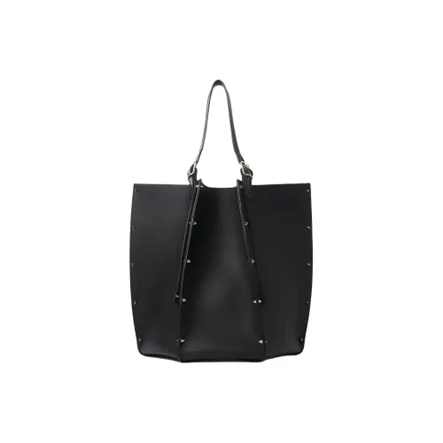 Chloe Сумка Tote из крупнозернистой текстуры коровьей кожи сумка для покупок сумка через плечо сумка большая женская черная