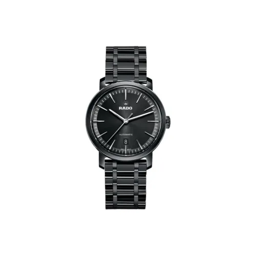 RADO DiaMaster Collection Автоматический Механический Часы Мужские 41 мм Черный Циферблат Керамические Оправа Часов