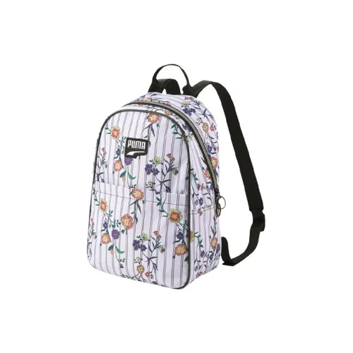 PUMA Ткань Рюкзак Стандартный Женский Черный Белый