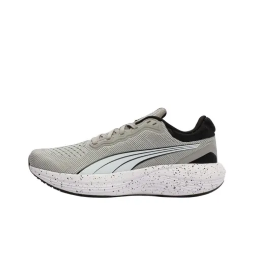 PUMA Scend Pro Slip-resistant Abrasion-resistant Low Top Casual Running Shoes Unisex Gray PUMA Scend Pro Противоскользящий Устойчивый к истиранию Низкий Топ Повседневные Беговые Кроссовки Унисекс Серый