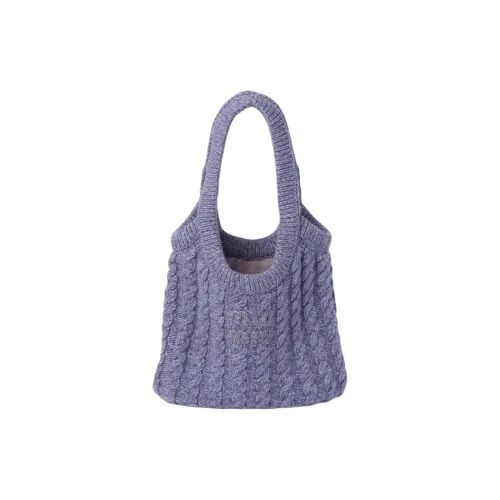 MIU MIU Ткань Тоут Сумка Сумка для покупок Сумка на плечо Сумка женская Глициния Фиолетовый