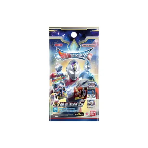 BANDAI Ultraman Fusion Battle EX Дополнительный пакет 5 IP Аниме Карточки