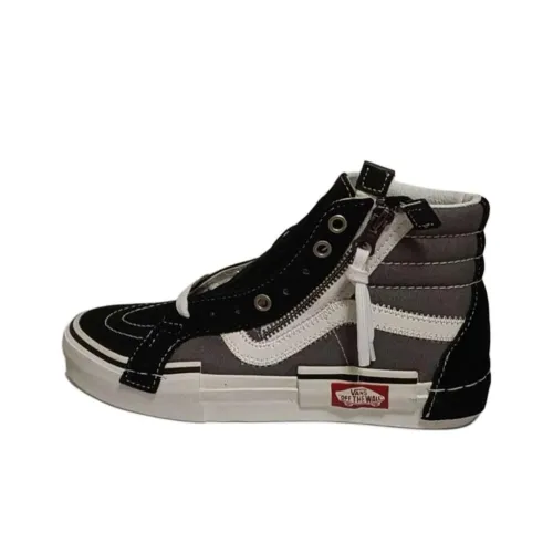 Vans SK8 Амортизация Высокие Кроссовки для Скейтбординга Унисекс Черный Серый