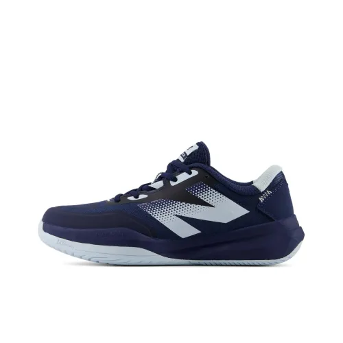 New Balance NB FuelCell Коллекция NB 796 Амортизация Износостойкий Низкий Топ Кроссовки для тенниса Женские Синий Серый