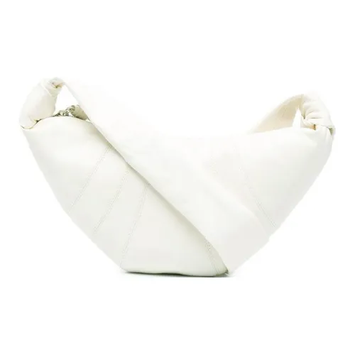 Lemaire Croissant Series Сумка-круассан из овечьей шкуры сумка через плечо маленькая унисекс белый