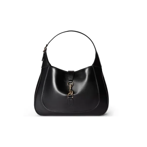 GUCCI Jackie 1961 Кожа Сумка Сумка через плечо Женская Черная