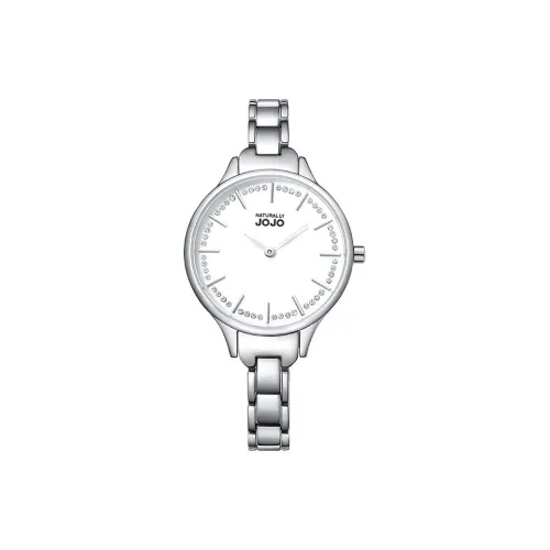 NATURALLYJOJO Кварцевый механизм белый циферблат женские часы JO96830 80F