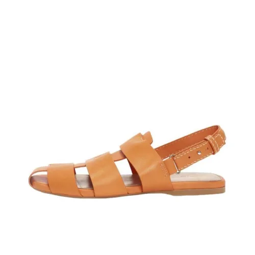 JW Anderson Сандалии в римском стиле, апельсин, женские