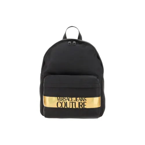 VERSACE JEANS COUTURE Nylon и Polyamide Рюкзак Мужской Черный Золото