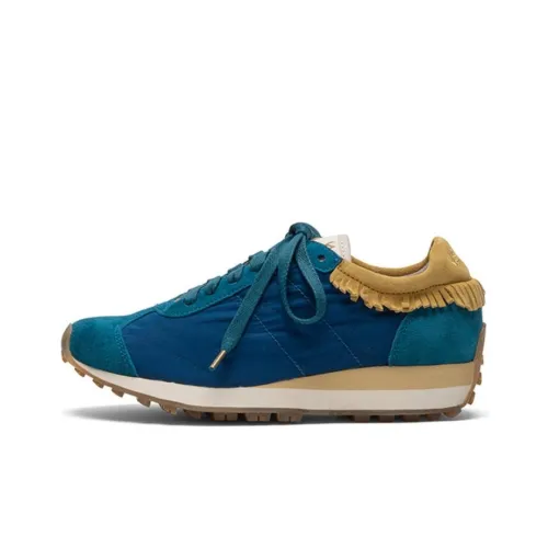Visvim Низкий топ Повседневная обувь Женская Синяя