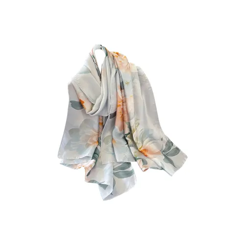 Narandu Палантины Женские Светло-Синий