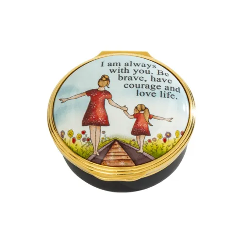 HALCYON DAYS Эмаль Шкатулка для украшений Серьги Женские